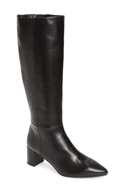 Shop Aquatalia Karen Weatherproof Tall Boot In Black