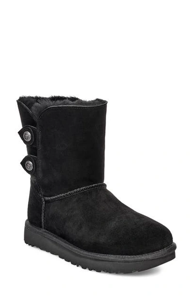 Ugg Marciela Ii Water Resistant Boot In Black Suede | ModeSens