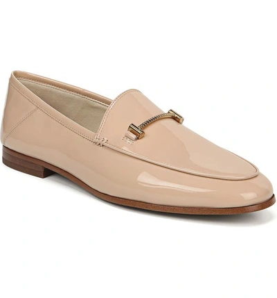 Shop Sam Edelman Lior Loafer In Blush Nude Patent Faux