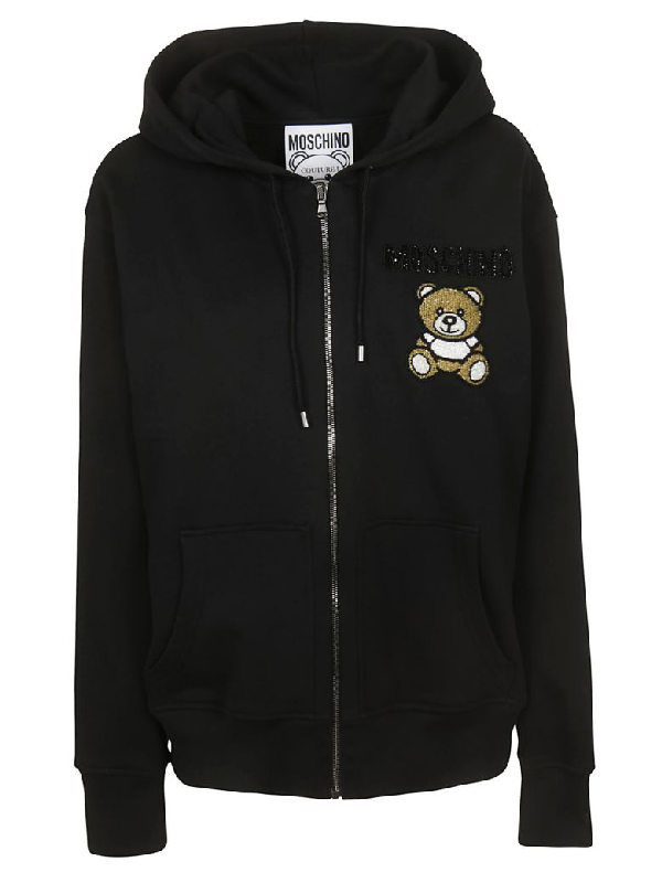 moschino hoodie teddy bear