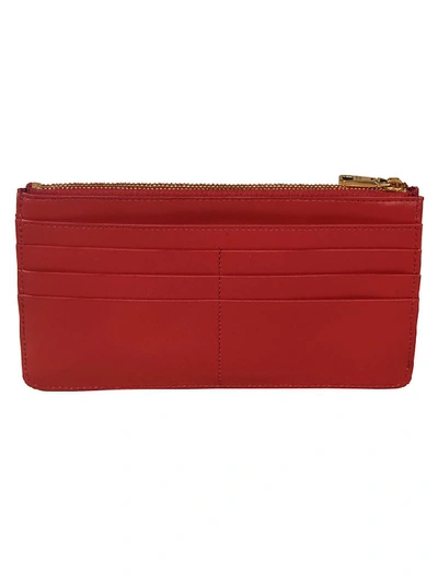 Shop Dolce & Gabbana Devotion Long Card Case In Red