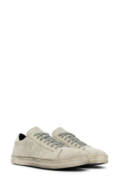 Shop P448 John Sneaker In Taupe Suede