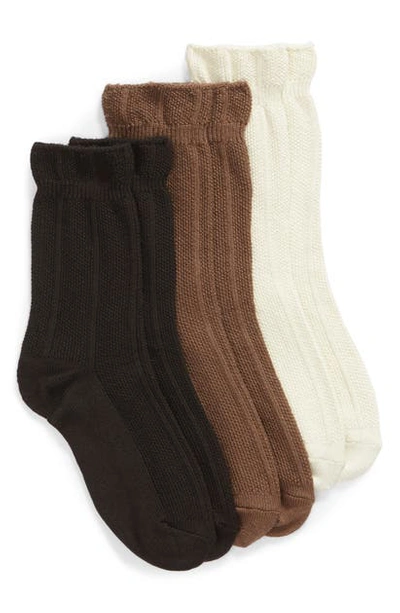 Shop Hue 3-pack Supersoft Pebblestitch Boot Socks In Asst