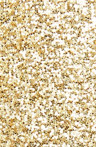 Shop L Erickson Glitter Cuff Ponytail Holder In Gold Sparkle