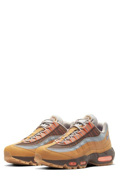 Nike Air Max 95 Men's Shoe (ridgerock) - Clearance Sale In Ridgerock/ Blue/ Moon Particle | ModeSens