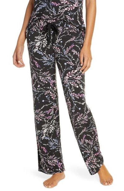 Shop Pj Salvage Flora Pajama Pants In Black