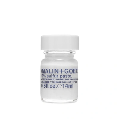 Shop Malin + Goetz 10% Sulphur Paste In N/a