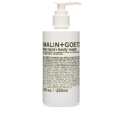 Shop Malin + Goetz Lime Hand & Body Wash In N/a