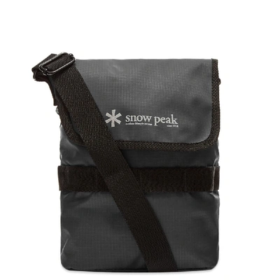 Shop Snow Peak Mini Shoulder Bag In Black