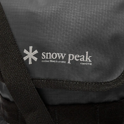 Shop Snow Peak Mini Shoulder Bag In Black