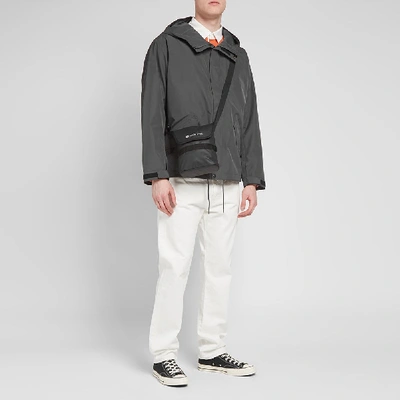 Shop Snow Peak Mini Shoulder Bag In Black