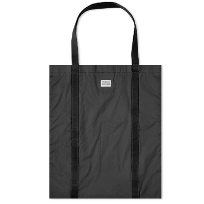 Shop Norse Projects Ripstop Tote Bag In Black