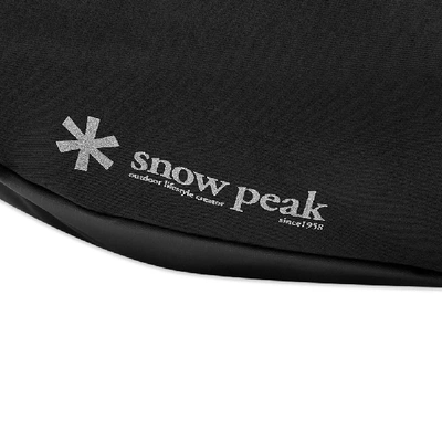 Shop Snow Peak Side Attack Bag In Black