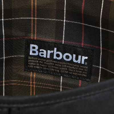 Shop Barbour Wax Leather Tarras In Blue