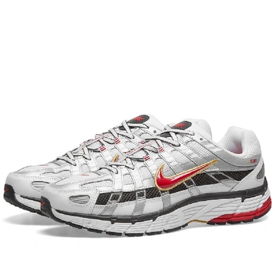 Nike P-6000 Mesh Sneakers In White | ModeSens