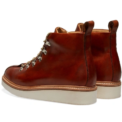 Shop Grenson Bobby Mountain Boot In Brown