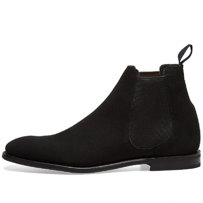 Shop Church's Prenton Suede Chelsea Boot In Black