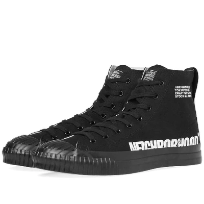 Shop Neighborhood G.r Hi Sneaker In Black