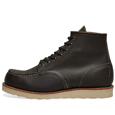 Shop Red Wing 8890 Heritage Work 6" Moc Toe Boot In Grey