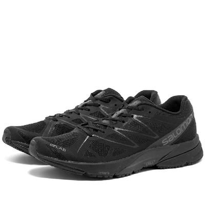 Salomon S/lab Sonic Trainers In Black | ModeSens