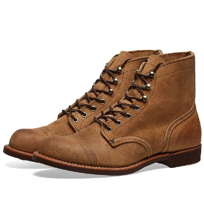 Shop Red Wing 8083 Heritage 6" Iron Ranger Boot In Brown