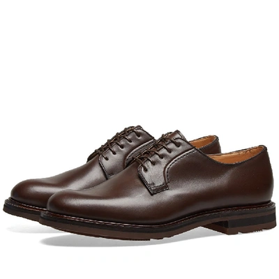 Shop Church's Woodbridge Lace Up Derby Shoe In Brown