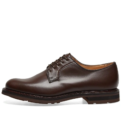 Shop Church's Woodbridge Lace Up Derby Shoe In Brown