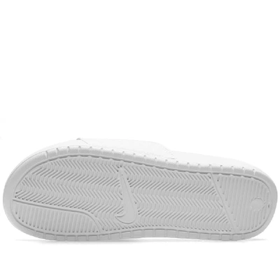 Shop Nike Benassi Jdi W In White
