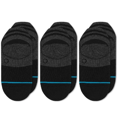 Shop Stance Gamut 2 Sock - 3 Pack In Black
