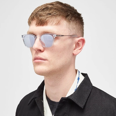 Shop Saint Laurent Sl 28 Sunglasses In Silver