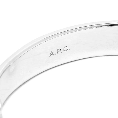 Shop A.p.c. Darwin Bracelet In Silver