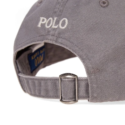 Shop Polo Ralph Lauren Classic Baseball Cap In Grey