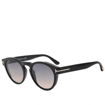 Shop Tom Ford Ft0615 Margaux Sunglasses In Black