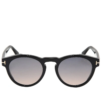 Shop Tom Ford Ft0615 Margaux Sunglasses In Black