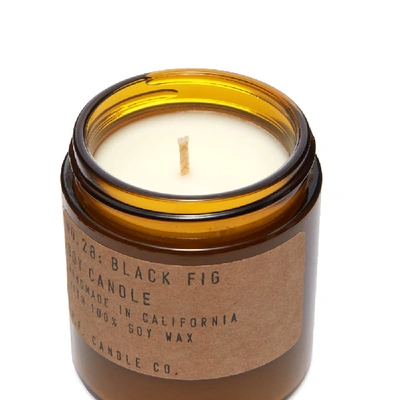 Shop P.f Candle Co. P.f. Candle Co No.28 Black Fig Mini Soy Candle In N/a