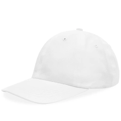 Shop Norse Projects Twill Sports Cap In White