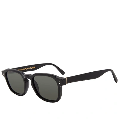 Shop Super By Retrofuture Luce Sunglasses In Black