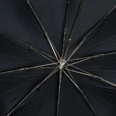 Shop London Undercover Whangee Telescopic Umbrella In Black