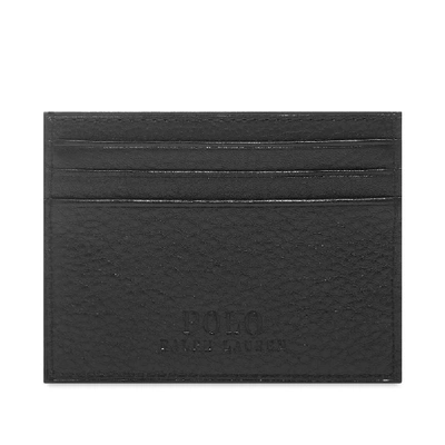 Shop Polo Ralph Lauren Card Holder In Black