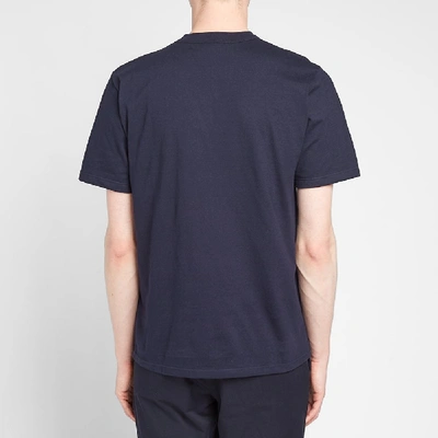 Shop Armor-lux 71990 Classic Tee In Blue