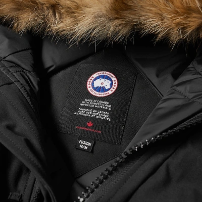 Shop Canada Goose Chateau Fusion Fit Parka In Black