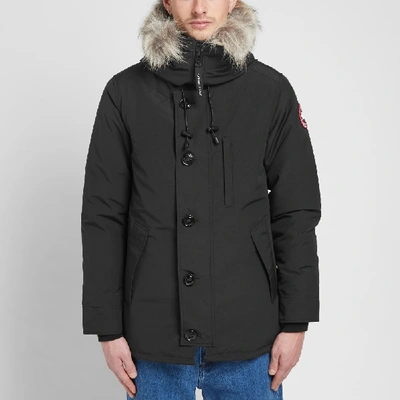 Shop Canada Goose Chateau Fusion Fit Parka In Black