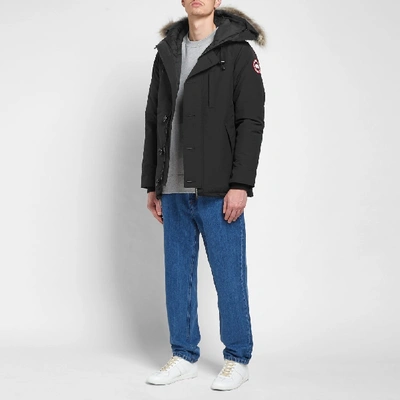 Shop Canada Goose Chateau Fusion Fit Parka In Black