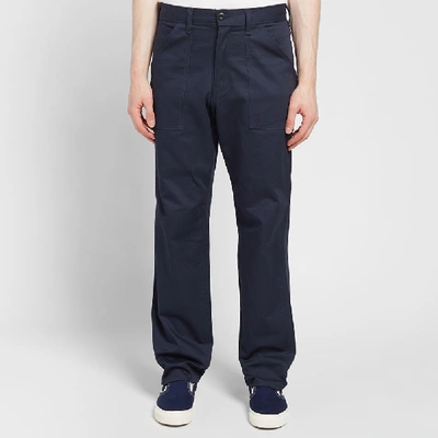 Shop Stan Ray Taper Fit 4 Pocket Fatigue Pant In Blue