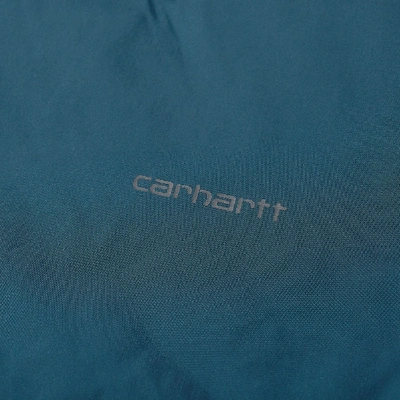 Shop Carhartt Wip Script Coach Jacket In Blue