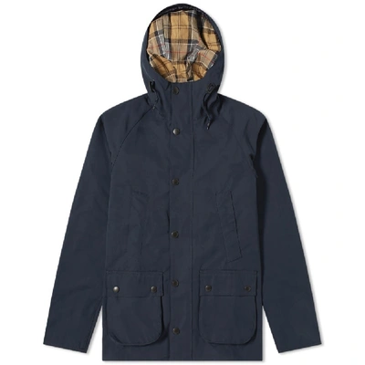 Barbour Hooded Bedale Casual Jacket White Label In Blue ModeSens