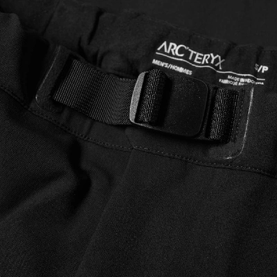 Shop Arc'teryx Gamma Ar Tech Pant In Black