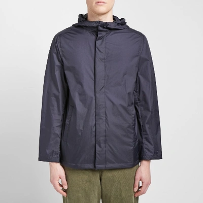 Shop Norse Projects Kalmar Light Rain Jacket In Blue