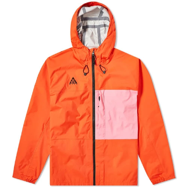 nike acg jacket orange