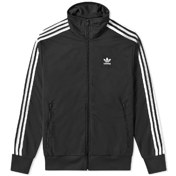 adidas originals black track top